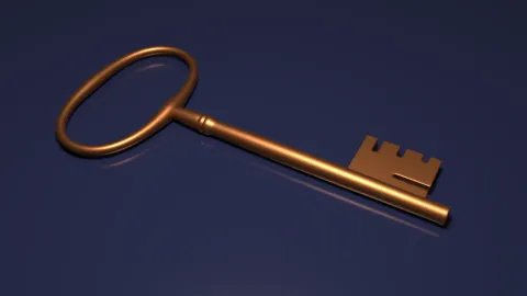 Old Fashioned Key
